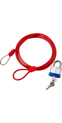 2026 Northcore Lockjaw Longboard Fin Box Lock XL01 - Red