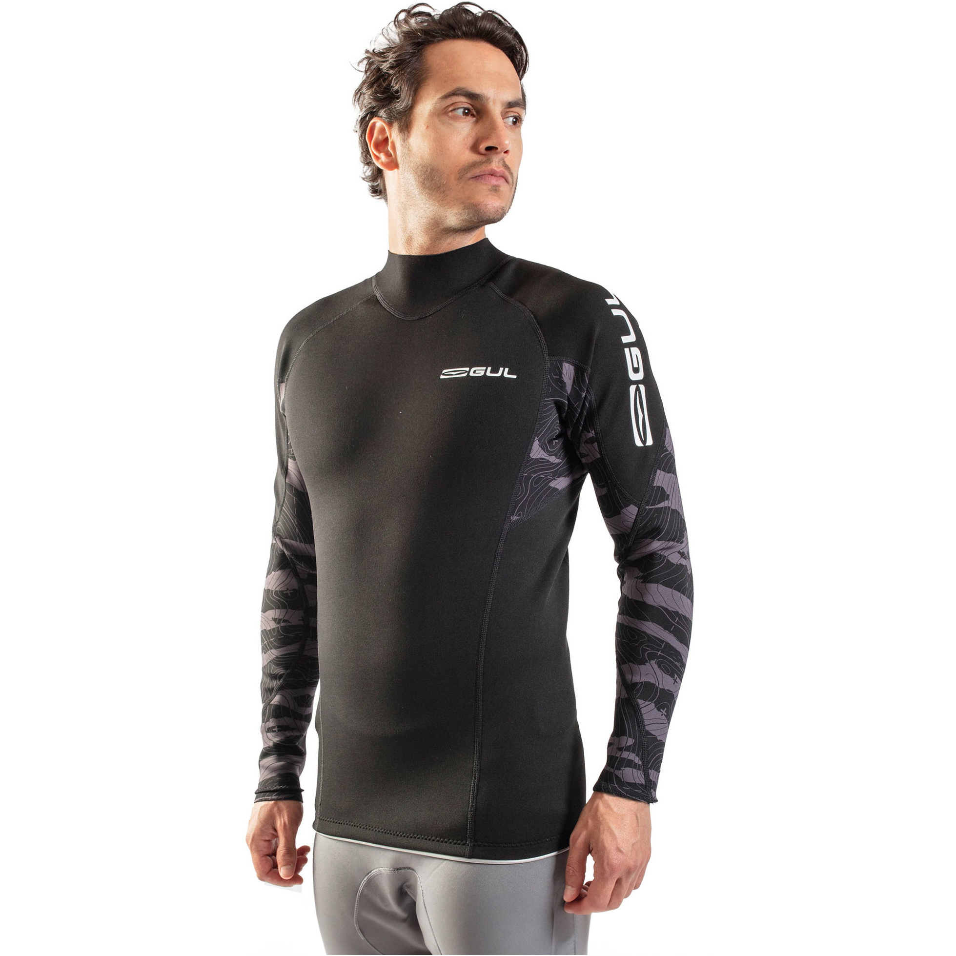 2026 Gul M&auml;nner Response 1mm Thermo Oberste RE0057-C1 - Black / Contour Camo
