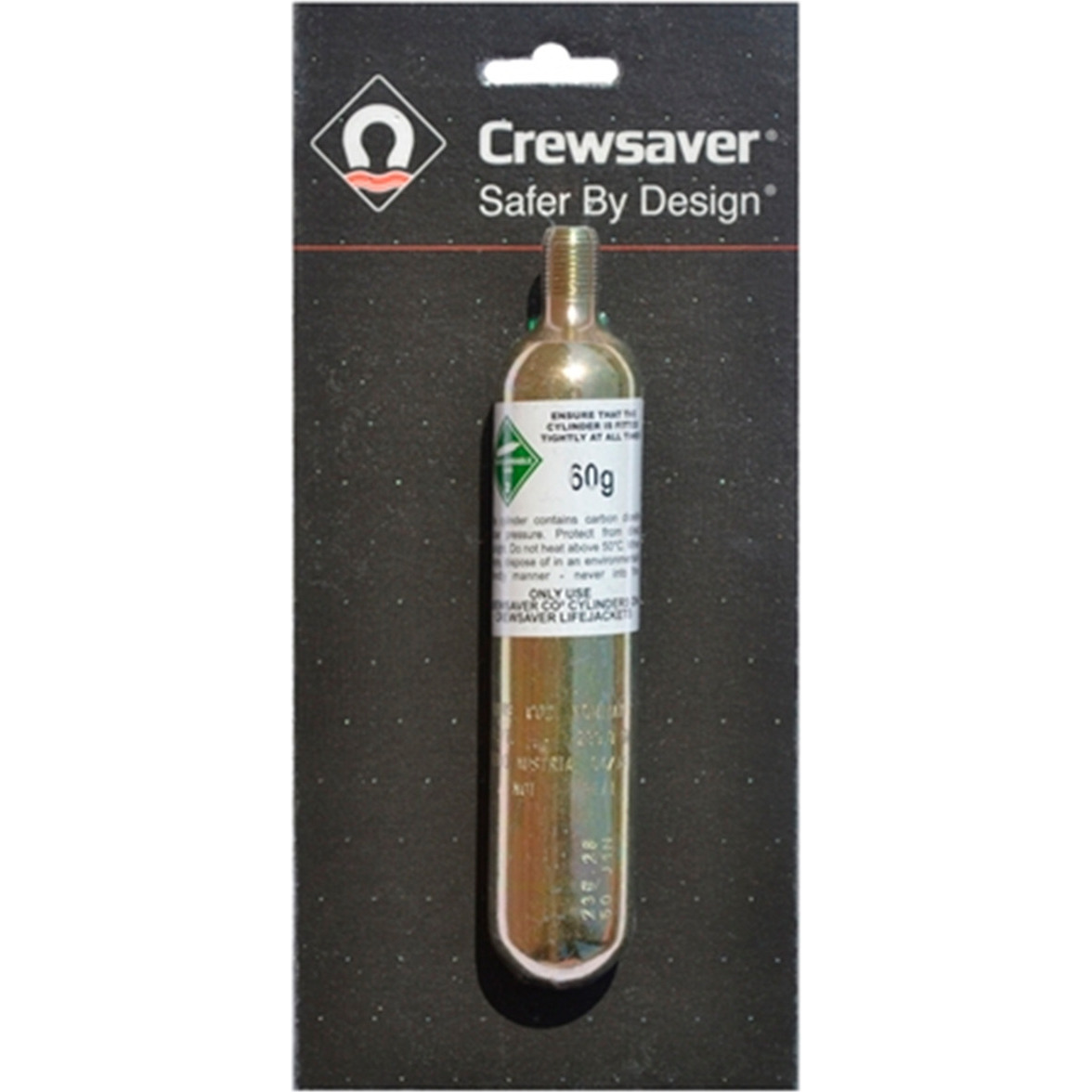 2026 Crewsaver 60g 275n Rettungswesten-Ersatzzylinder 10470