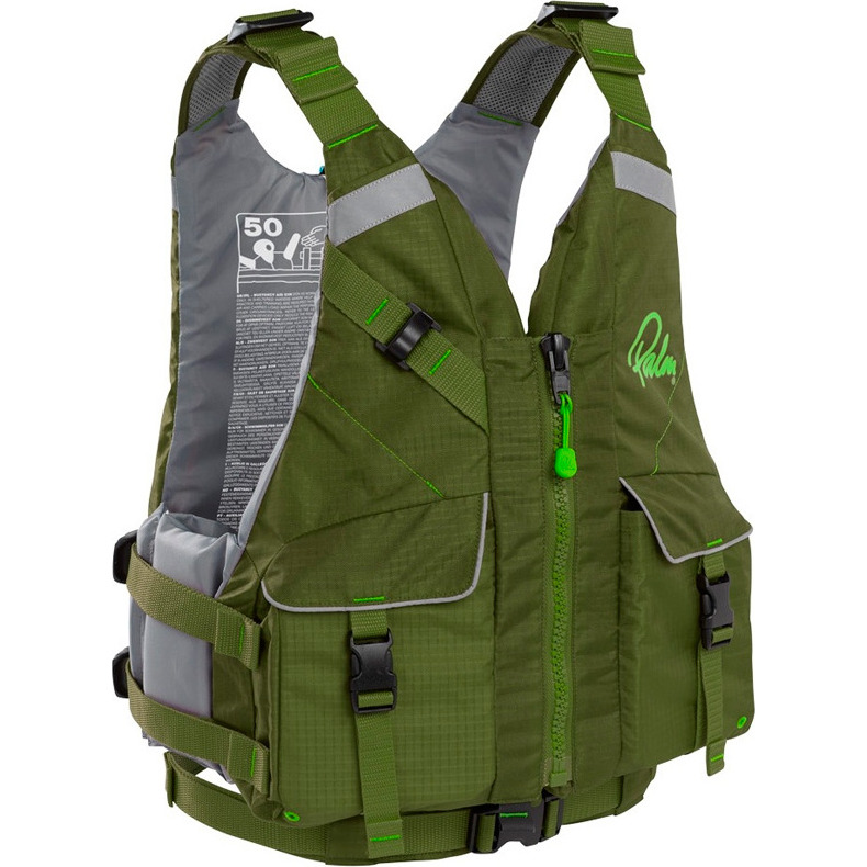 2026 Palm Hydro Adventure PFD Schwimmweste 11464 - Olive