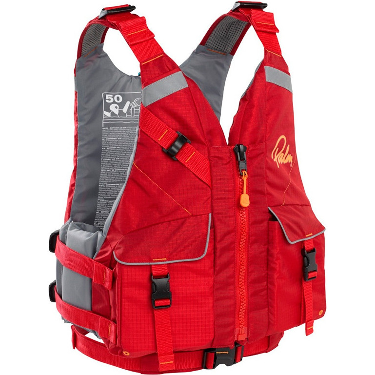 2026 Palm Hydro Adventure PFD Schwimmweste 11464 - Red