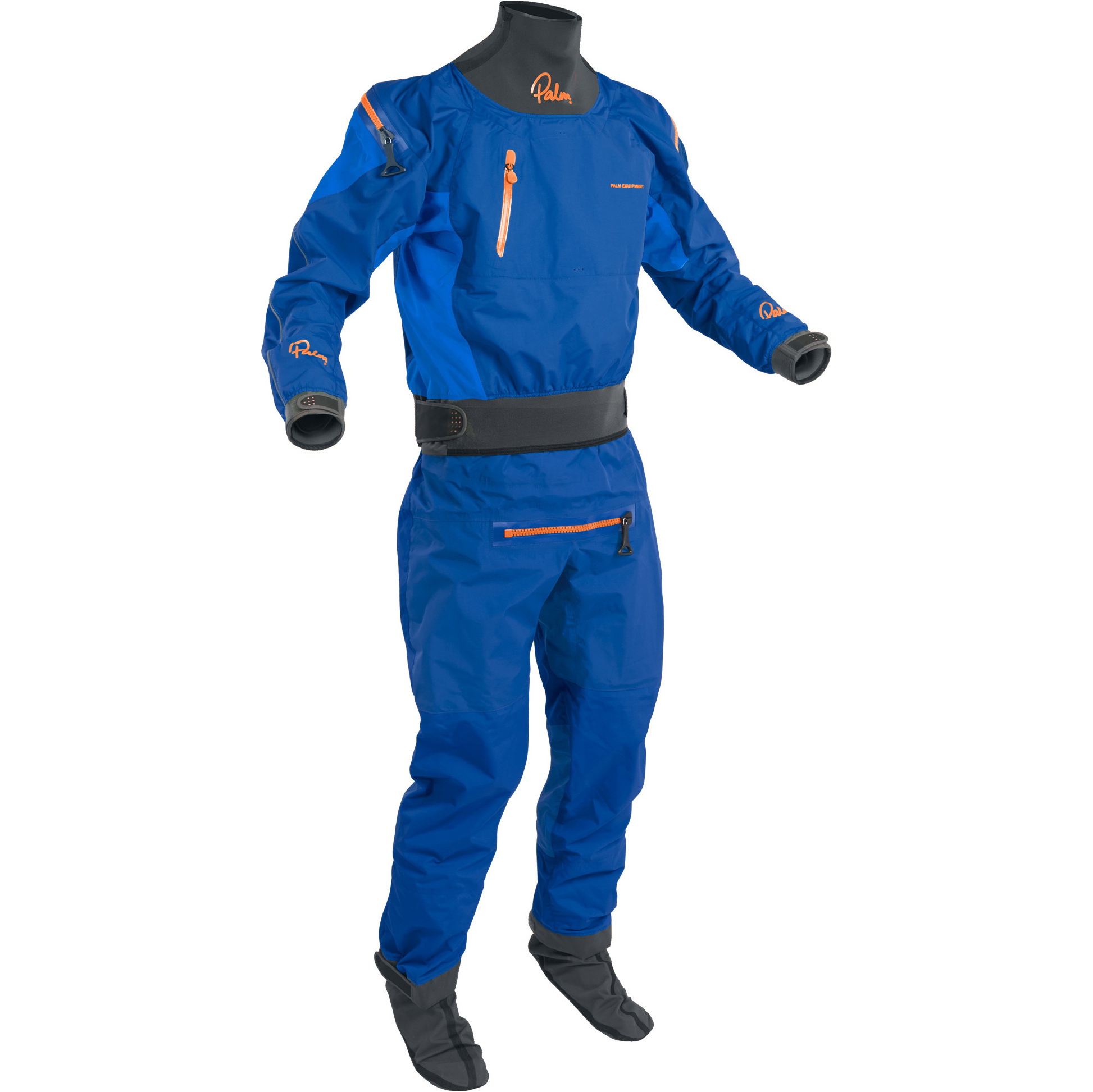2025 Palm Männer Atom Back Zip Kajak Trockenanzug & Con Zip Colbalt / Ocean 12380