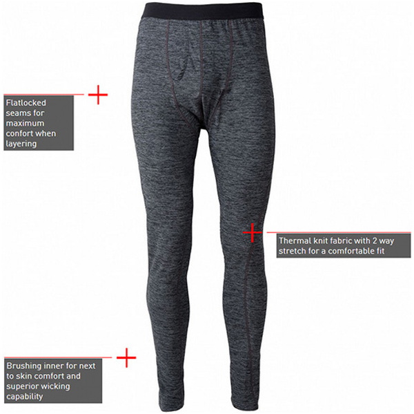 Gill Männer Base Layer Leggings Ash 1283