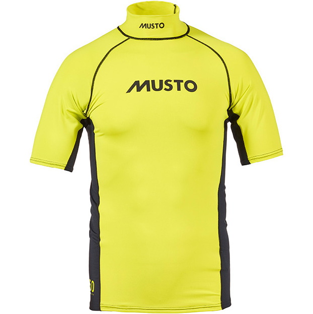 Musto Kurzarm UV Weste Schwefel Frühling SO1072