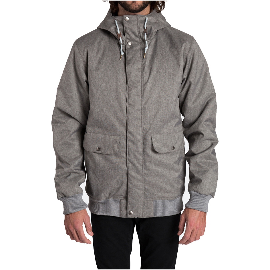 Billabong Regentag Jacke Grau Meliert Z1jk25