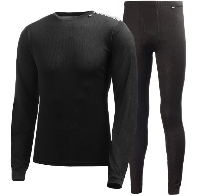 2025 Helly Hansen Comfort Dry 2er-Pack Basisschicht BLACK 48676
