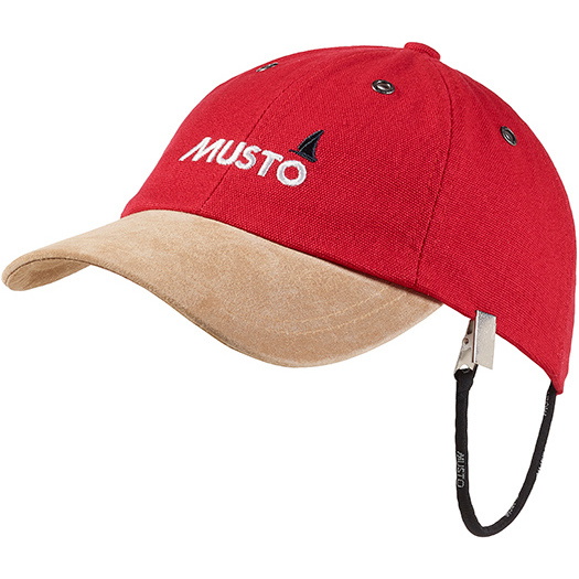 2026 Musto Evo Original Crew Cap In Echtem Rot Ae0191