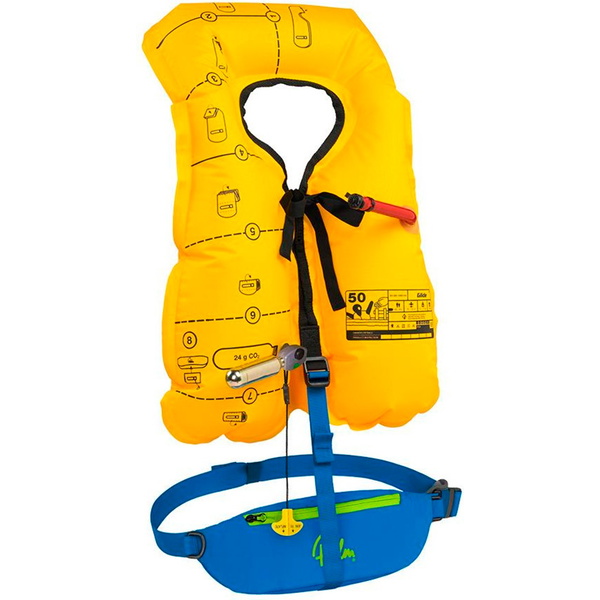 2025 Palm Glide Waist Belt 100N Personal Floatation Device 11731 Blue