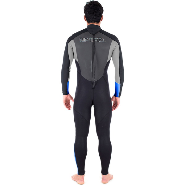 Rip Curl Omega 3/2mm Gbs Back Zip Neoprenanzug Blau Wsm6lm