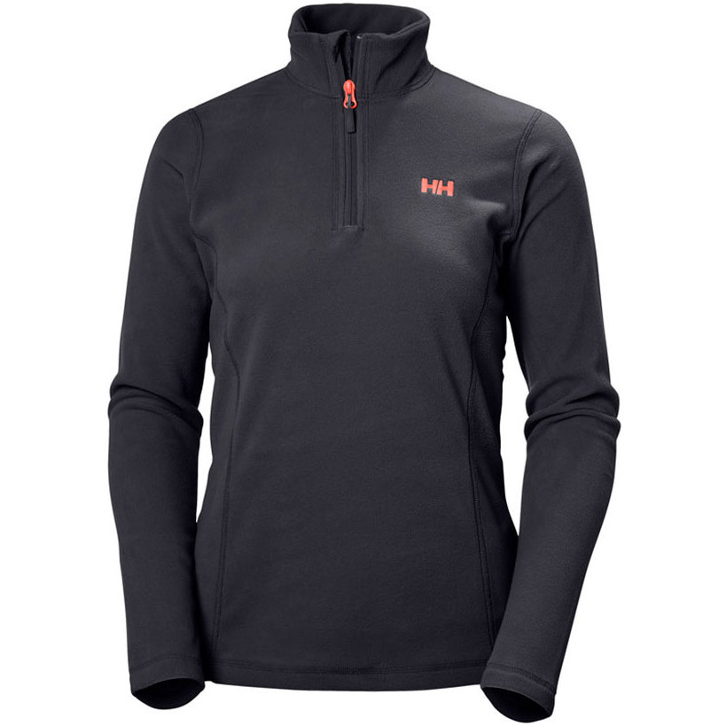2019 Helly Hansen Frauen Daybreaker 1/2 Zip Fleece Graphite 50845