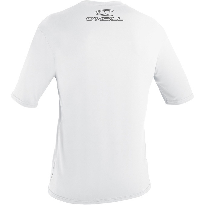 2026 O'Neill Männer Basic Skins Kurzarm-Sonnenhemd 3402 - White