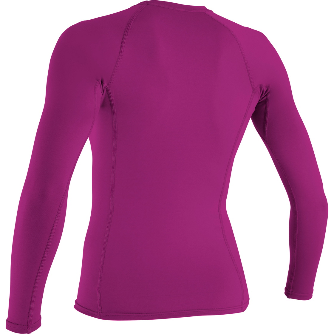 2026 O'neill Women's Basic Skins Langarm Crew Rash Vest 3549 - Fuchsrosa