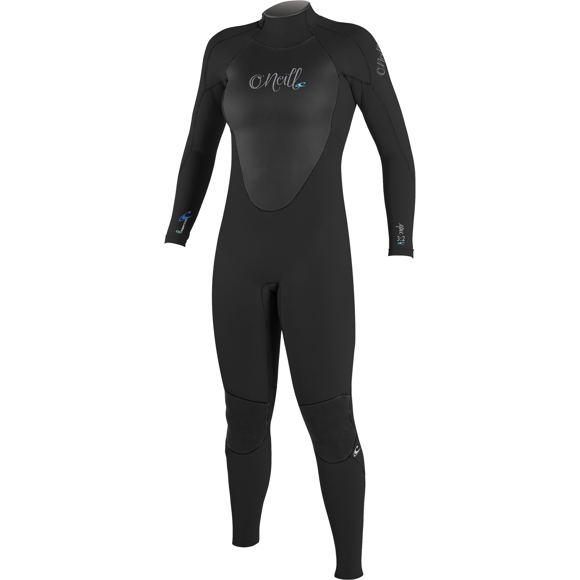 O'neill Damen-Neoprenanzug, Epic 4/3mm Back Zip Gbs Schwarz, 4214