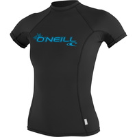 Women's Basic Skins Short Sleeve Crew Rash Vest