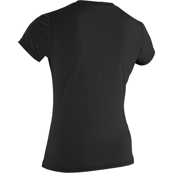 2026 O'neill Women's Basic Skins Kurzarm-Shirt 3547 - Schwarz
