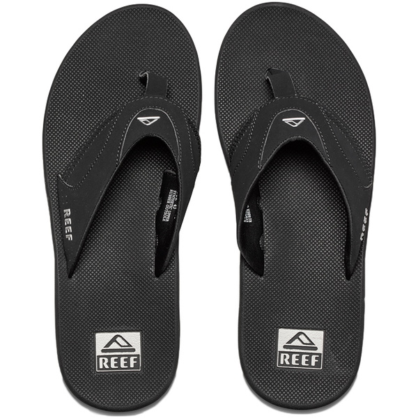 Reef Männer BLACK SILVER 2026 Fanning Flip Flops R2026