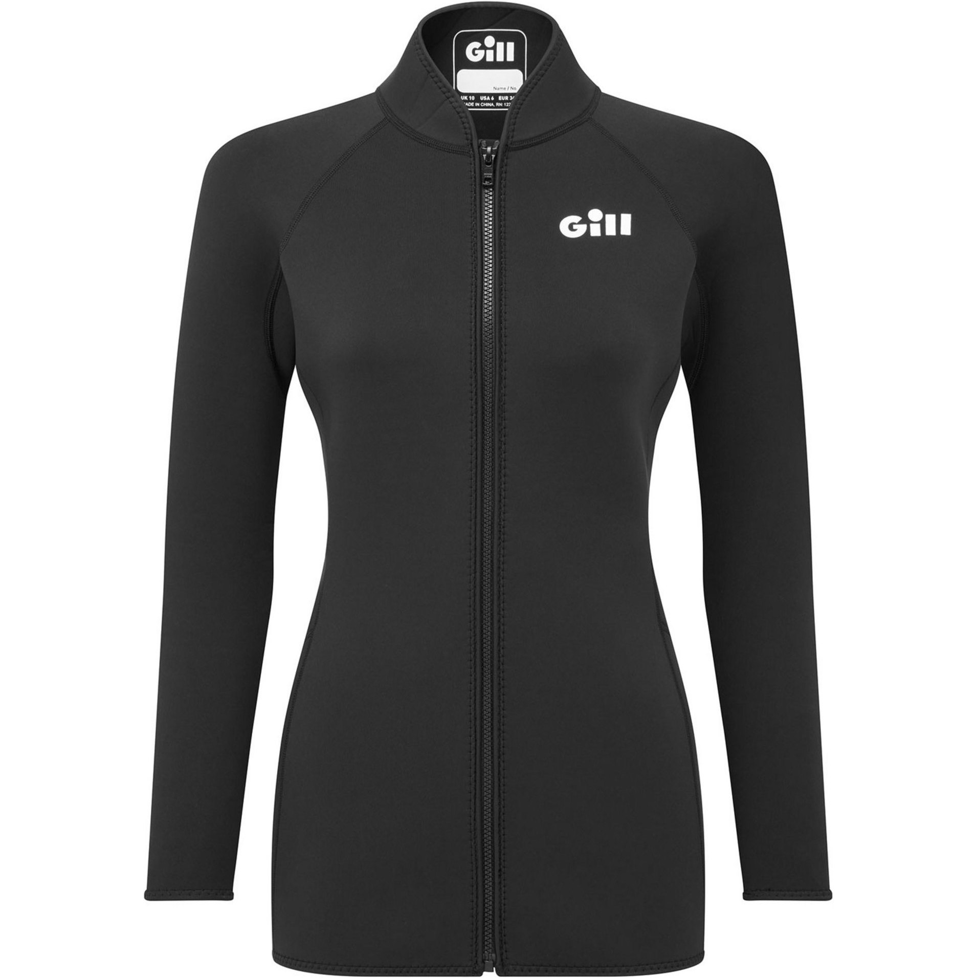 2026 Gill Damen Verfolgungsjagd Neoprenjacke 5032w - Schwarz