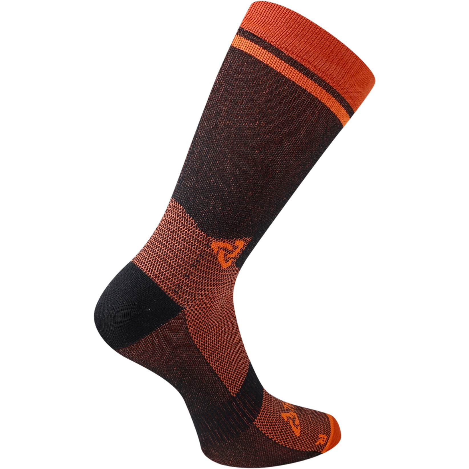 2026 Typhoon Thermashield Merino Strumpf P203100 - Black / Solar