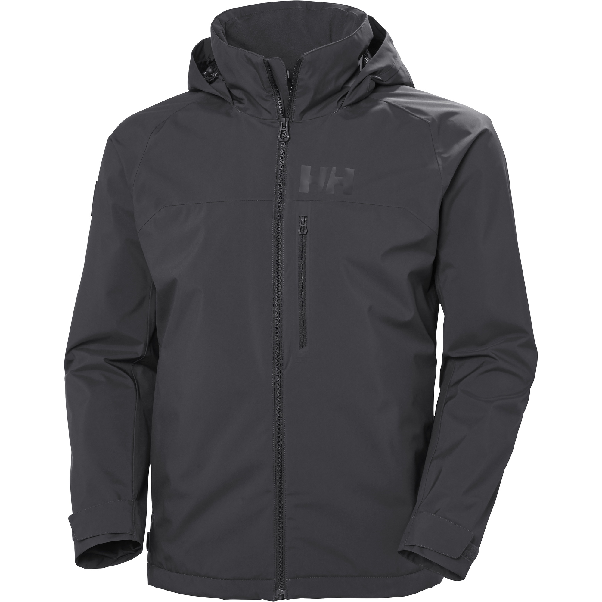 2025 Helly Hansen Männer HP Racing LIFALOFT Kapuzen-Segeljacke 30366 - Ebony
