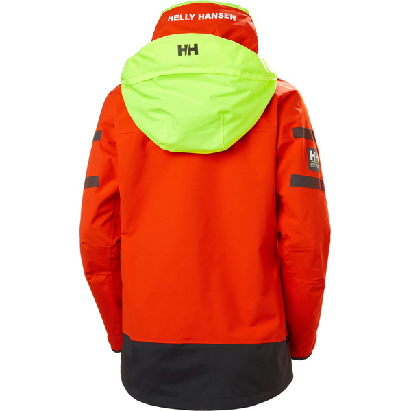 2021 Helly Hansen Frauen Skagen Offshore Segeljacke & Hosen Kombi - Set - Kirschtomaten / Ebenholz