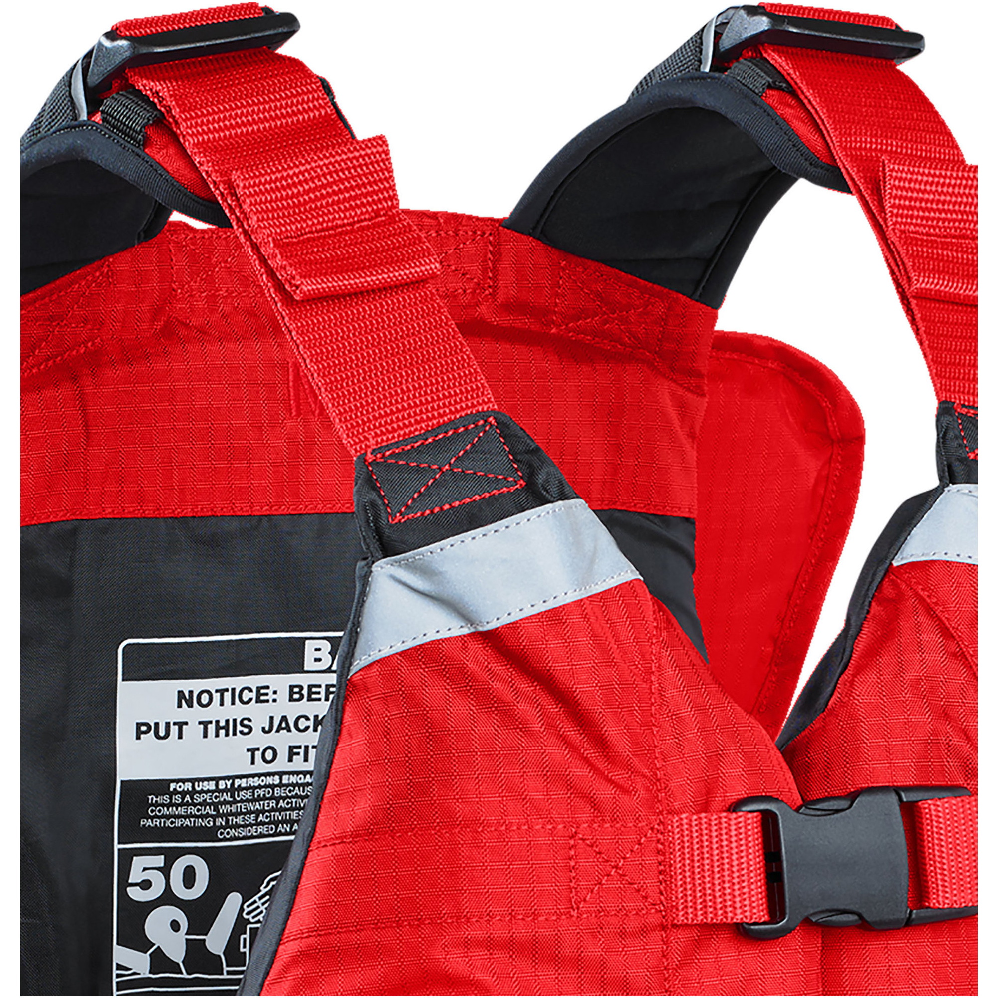 2026 Palm Rafter 120N Schwimmweste 12281 - Rot