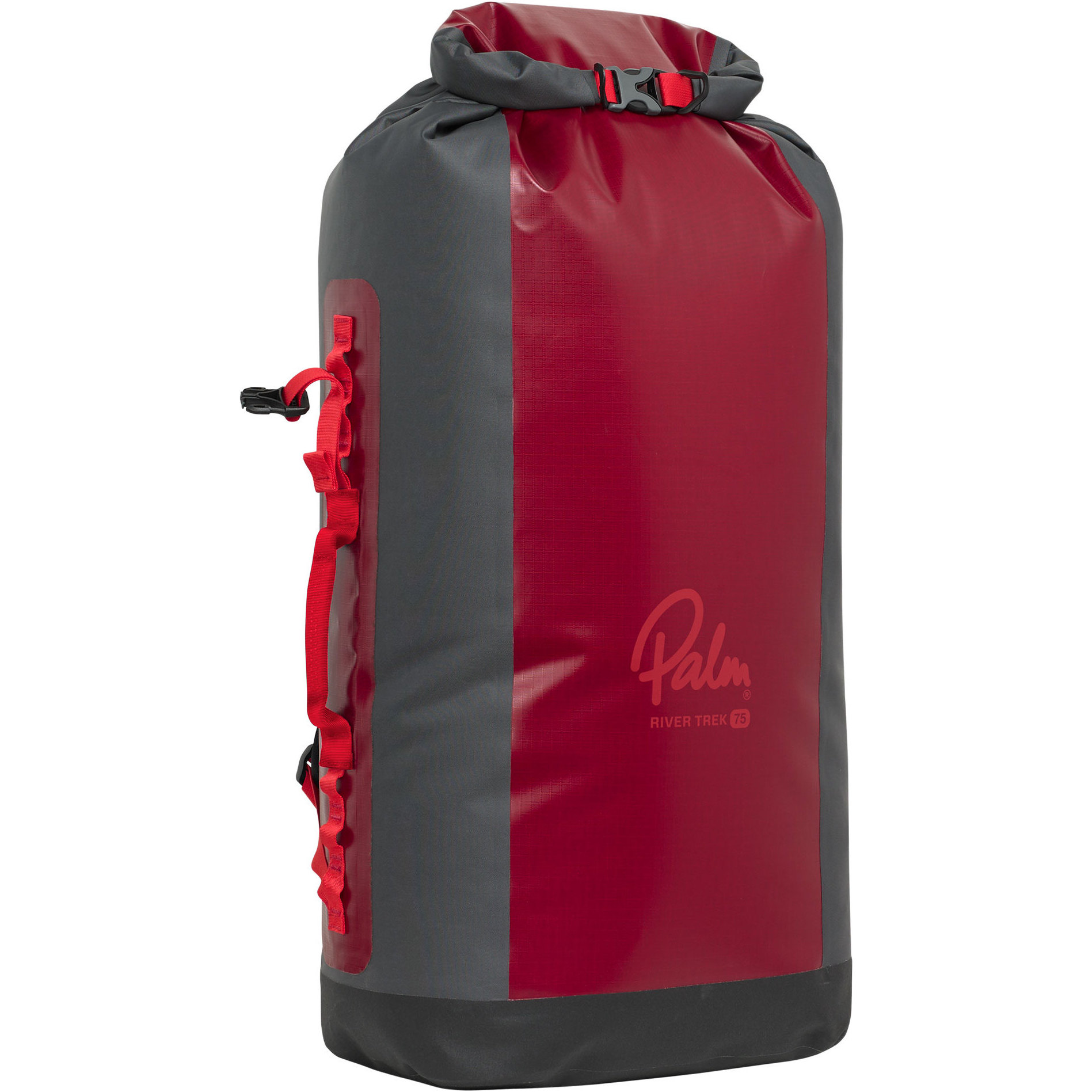 2026 Palm River Trek 75l Dry Rucksack 12348 - Chili / Jet Grey