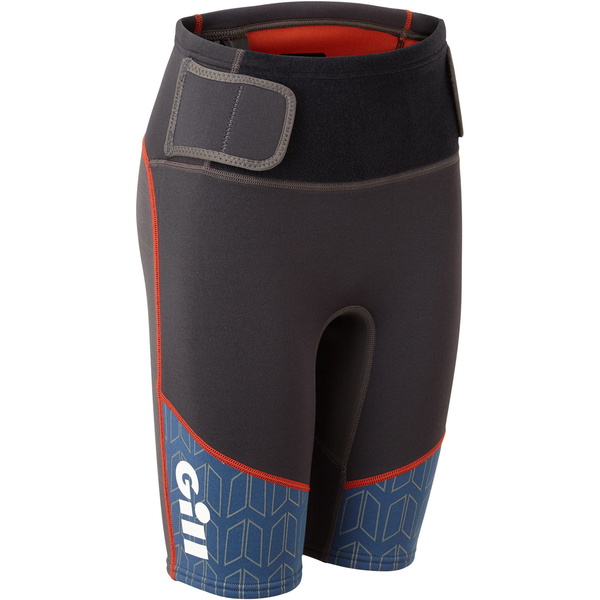 2024 Gill Junior Zenlite 2mm Flatlock Neopren Shorts 5004j - Graphite