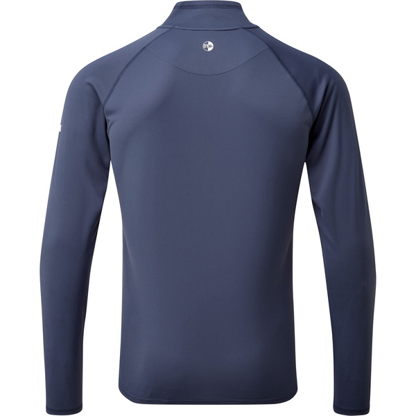 Gill Herren Uv Tec Zip Neck Top Uv009 - Ocean