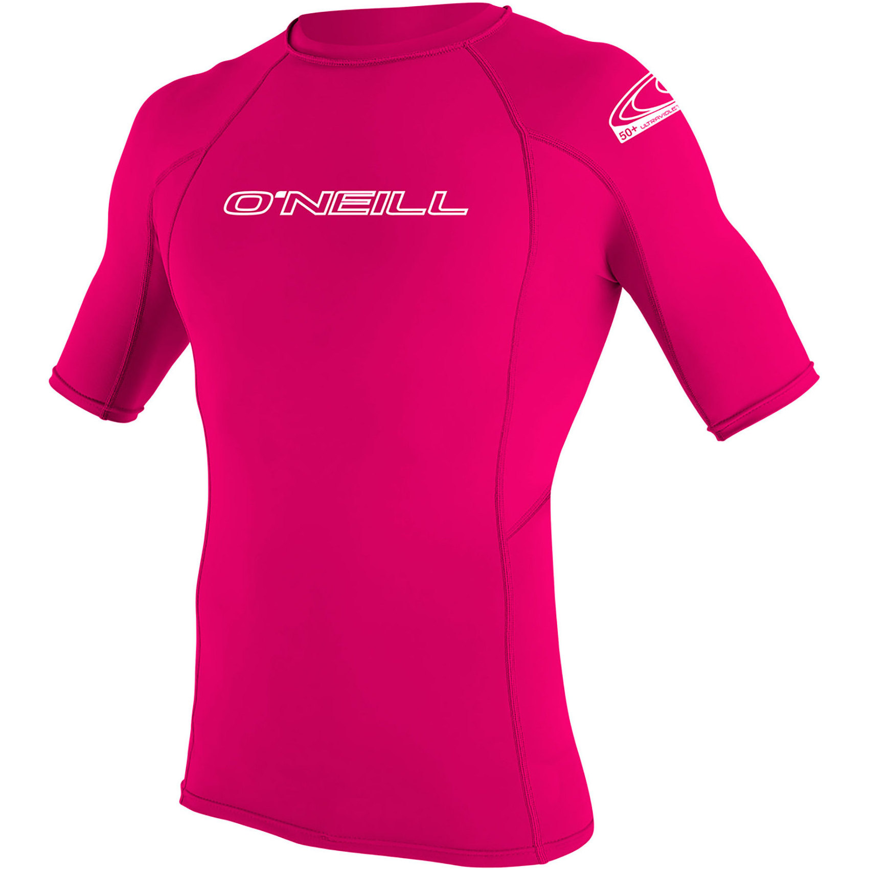 2026 O'neill Youth Basic Skins Short Sleeve Rash Vest 3345 - Watermelon