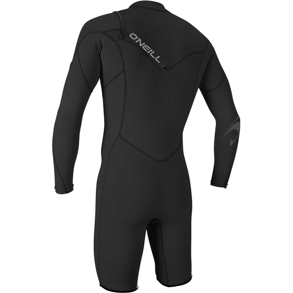 2026 O'Neill Männer Hammer 2mm Langärmel Brustreißverschluss Shorty Neoprenanzug 4928 - Black
