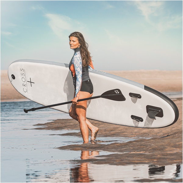2025 Gul Cross 10'7 Aufblasbares Paddleboard Paket - Board, Tasche, Pumpe, Paddel & Leine CB0029-B7