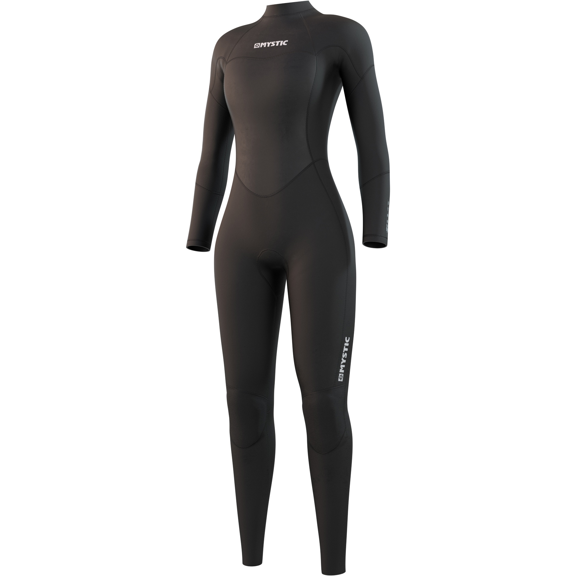 Mystic Frauen Star 3/2mm Rückenreißverschluss Neoprenanzug 210318 - Black