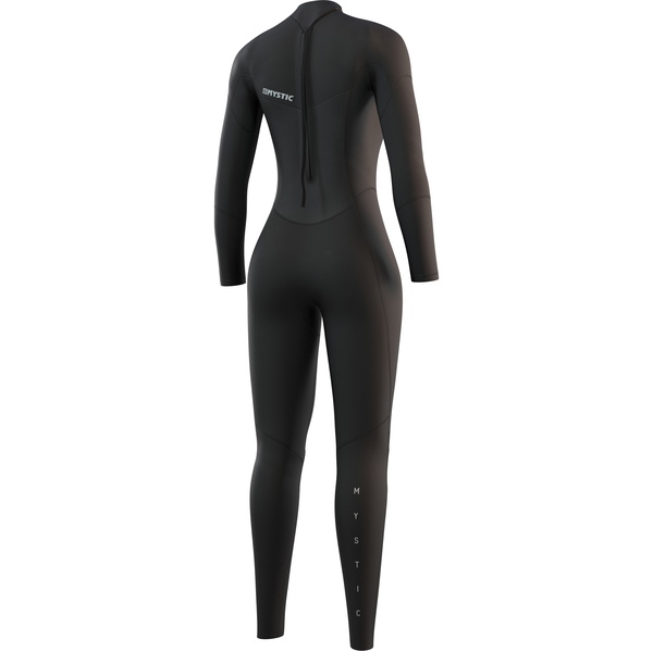Mystic Frauen Star 3/2mm Rückenreißverschluss Neoprenanzug 210318 - Black
