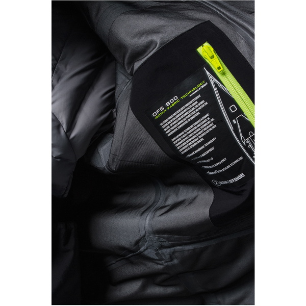 2026 Zhik Unisex OFS800 Offshore Sailing Jacket JKT-0860-U-BLK - Black