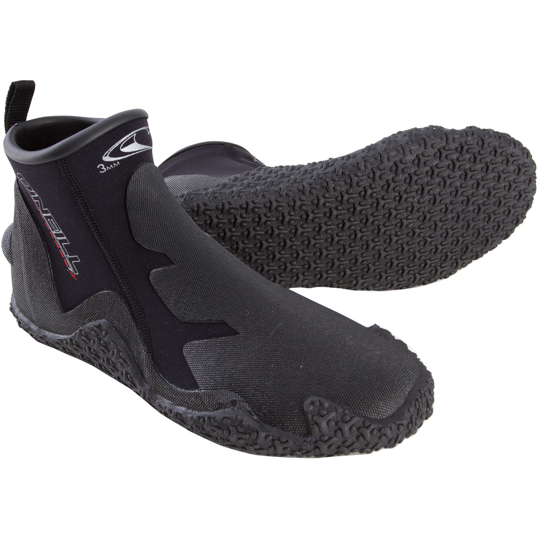 2026 O'neill 3mm Tropenstiefel 3998 - Schwarz