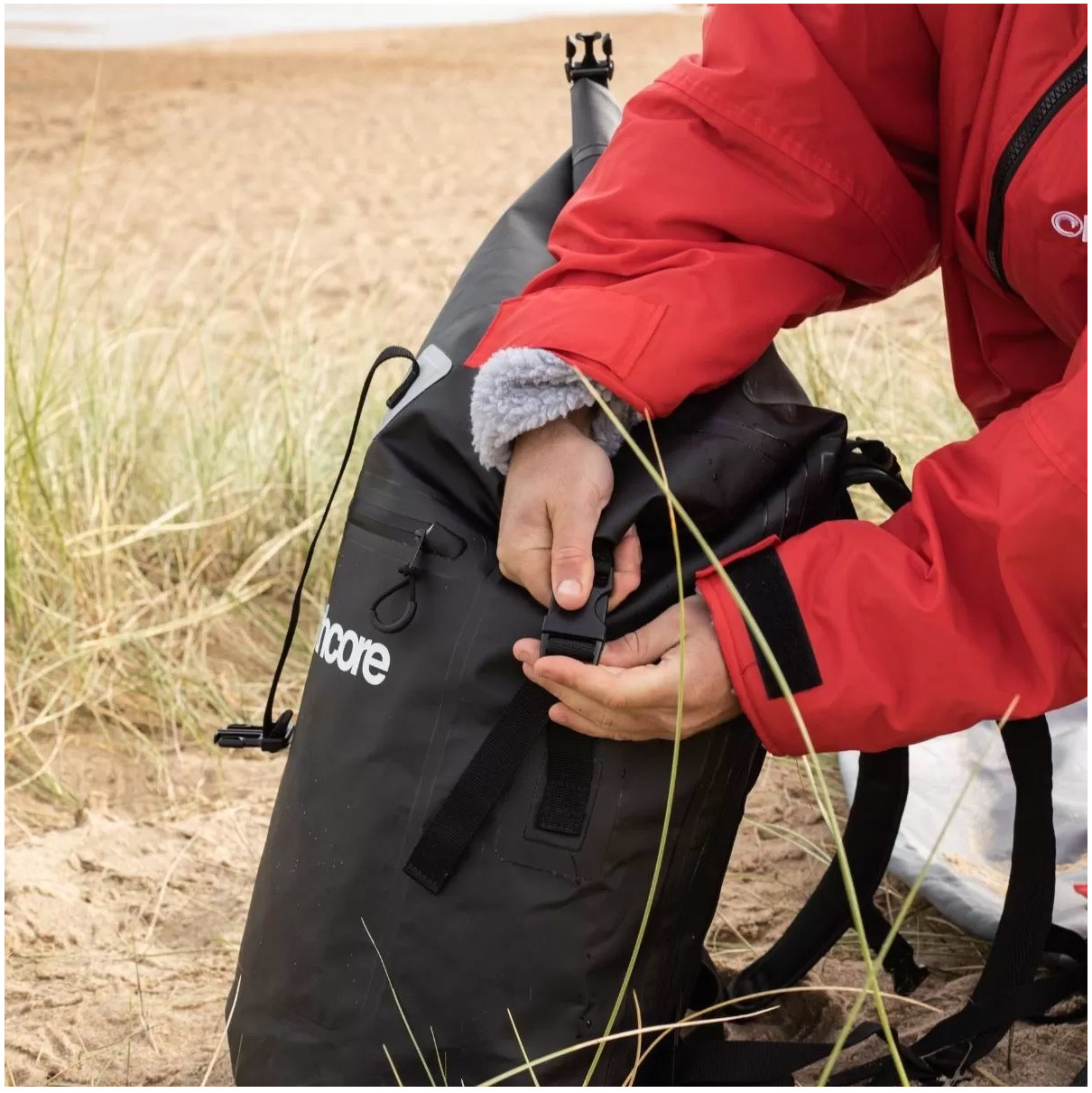 2026 Northcore 30L Wasserdichter Haul-Rucksack N30LWHBP - Black