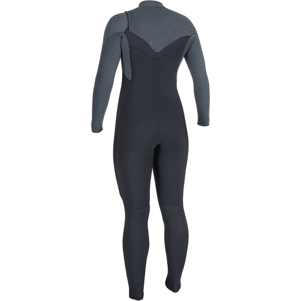 O'Neill Frauen Blueprint 4/3+mm Brustreißverschluss Neoprenanzug 5501 - Black / Shade