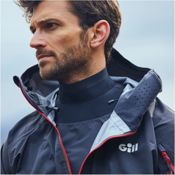2026 Gill Verso Back Zip Trockentauchanzug & Mit Reißverschluss 4805 - Graphite