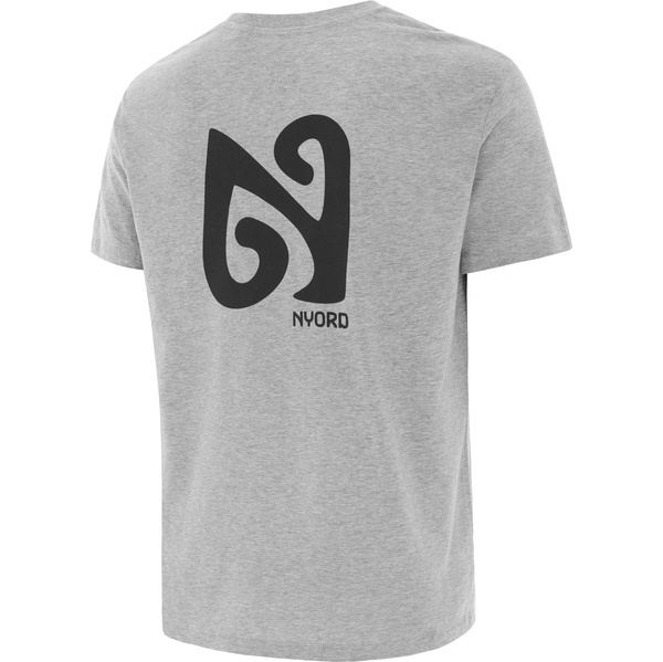 2026 „ Nyord “-Logo-T-Shirt SX087 – Grey Heather