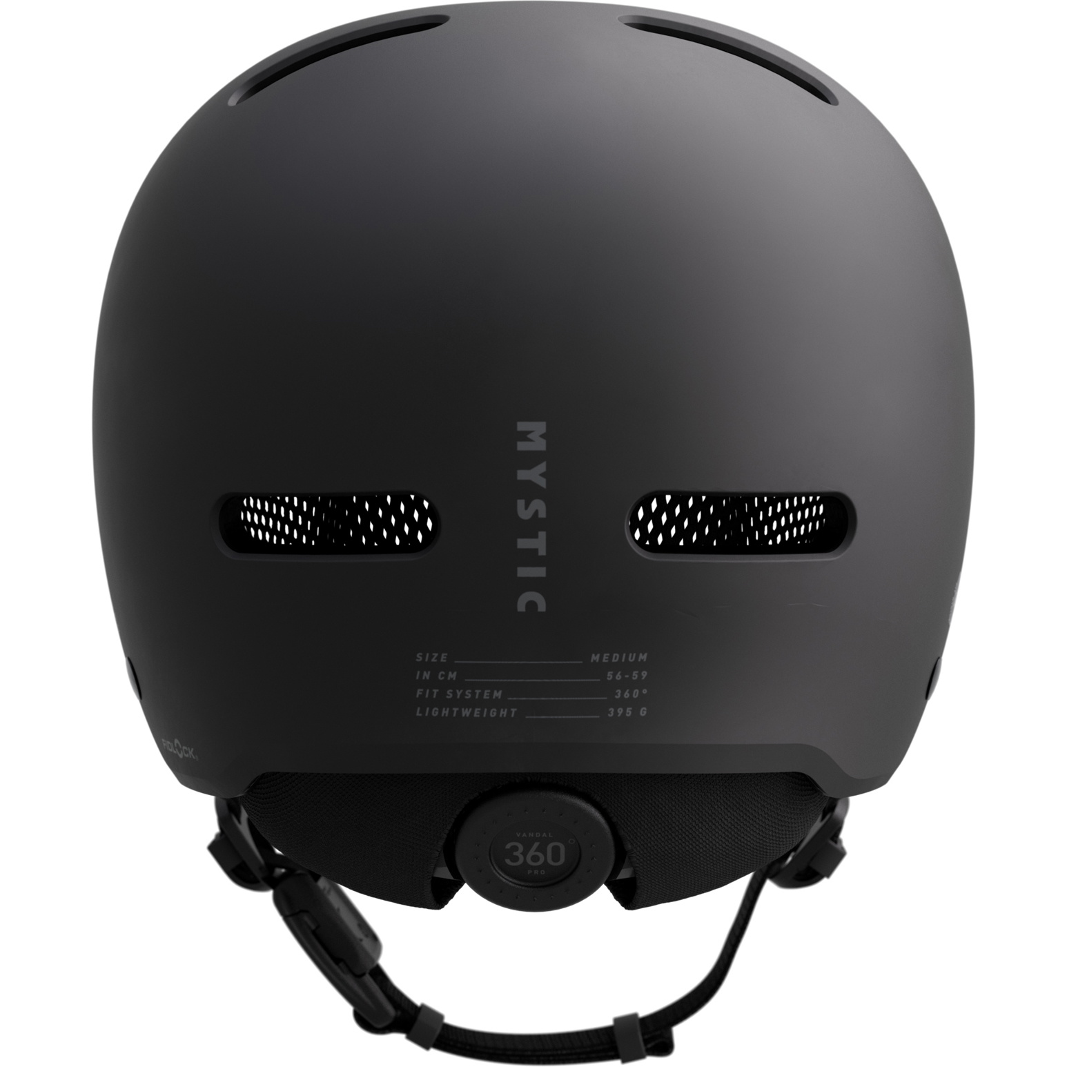 2026 Mystic Vandalismus Pro Helm 35009.230290 - Schwarz