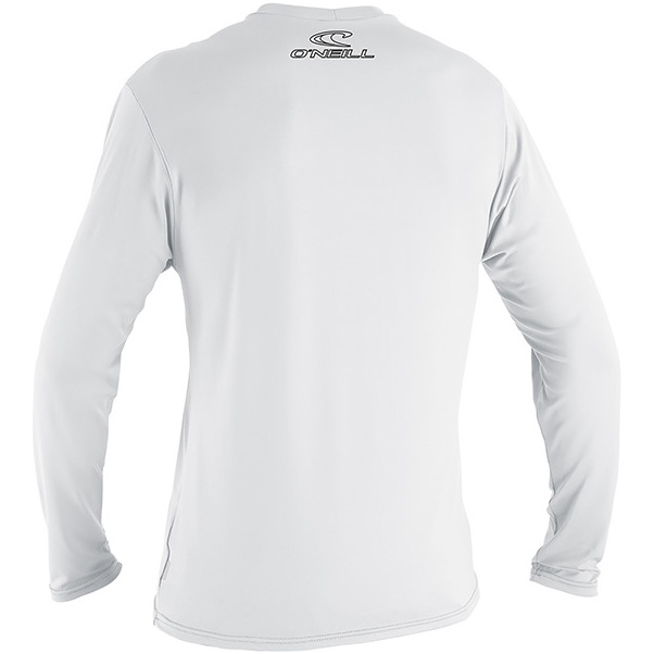 2026 O'neill Jugend Grundlegende Skins Lange Ärmel Ausschlag Tee Weiß 4341