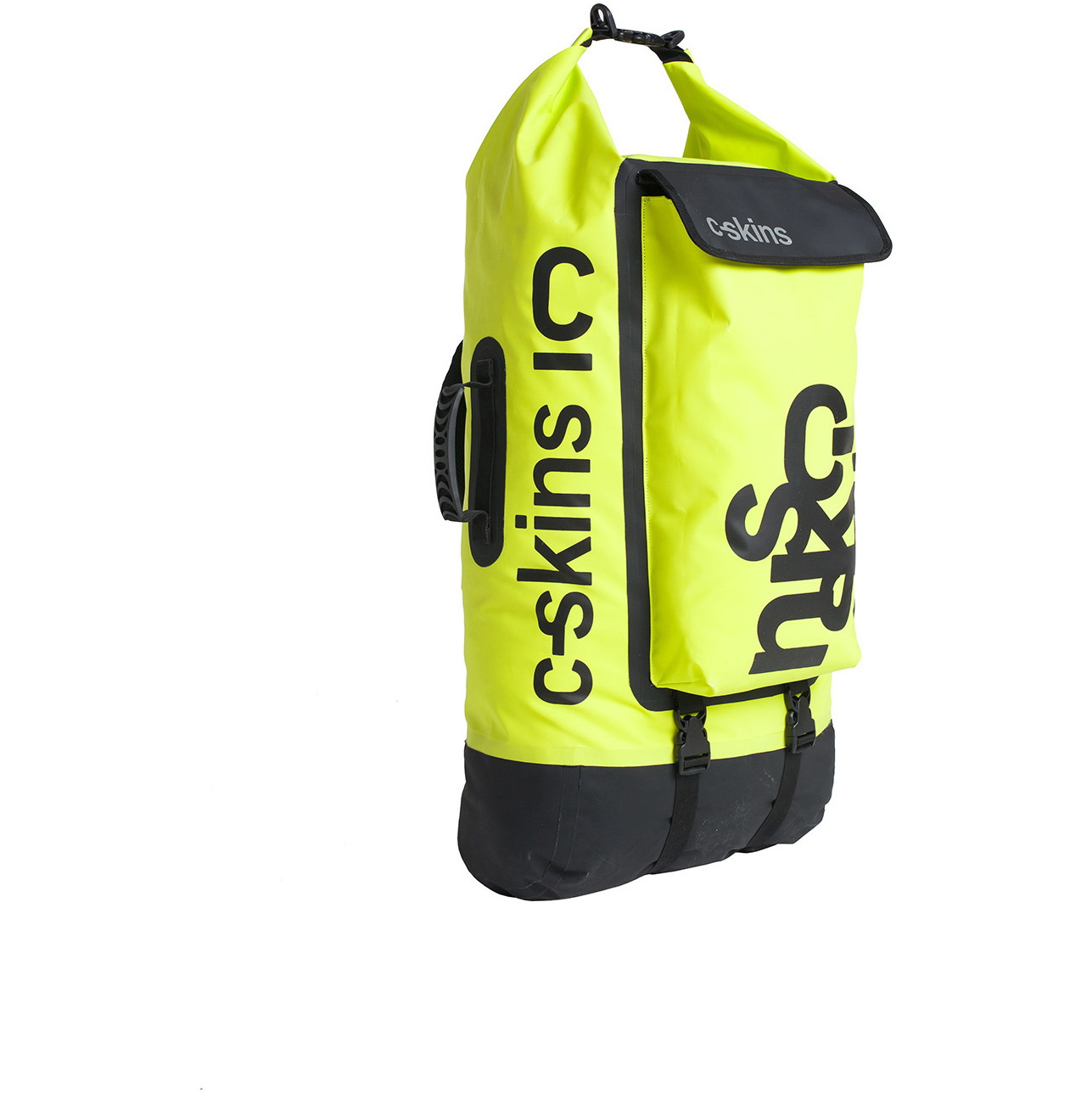 2026 C-skins Storm Chaser 80l Drybag C-dbp80 - Gelb Fluoreszierend