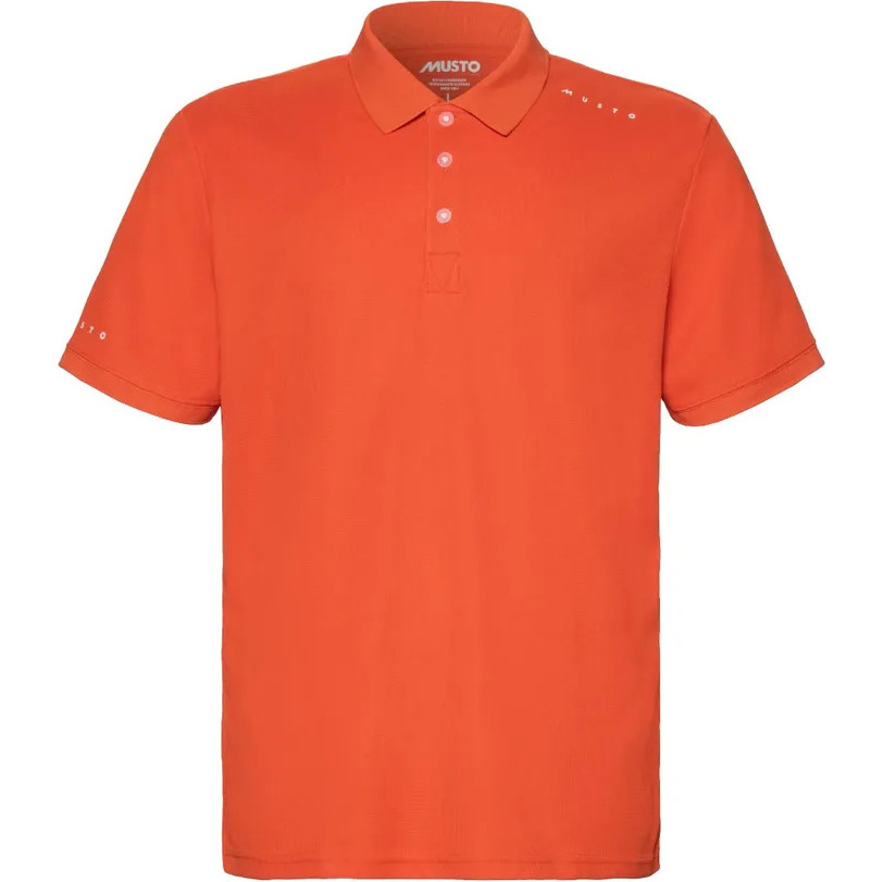 2026 Musto Männer Evo Crew Pro Lite Polo 84220 - Pumpkin Orange