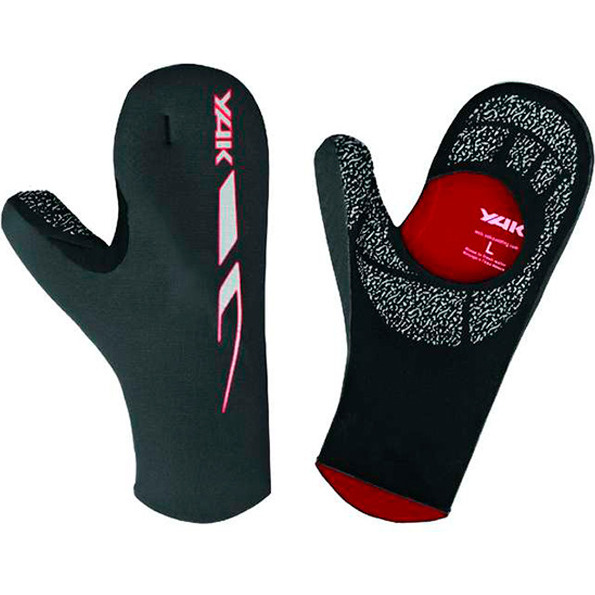 Yak Kayak Open Palm 3/2mm Neoprenfäustling 6343-A - Black