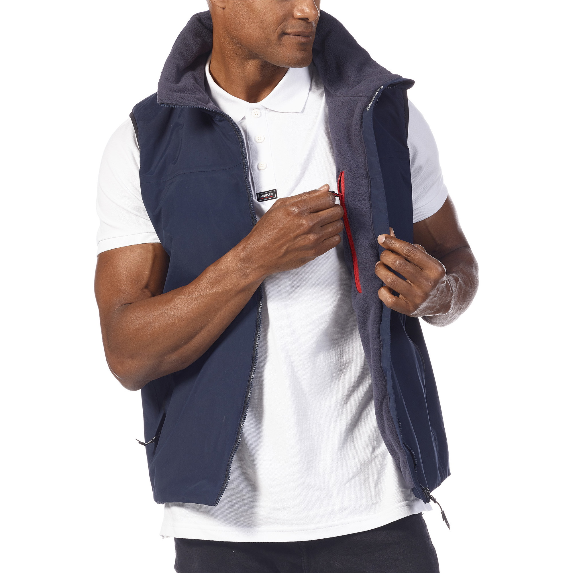 2026 Musto Herren Snug Weste 2.0 82283 - Navy / Asche