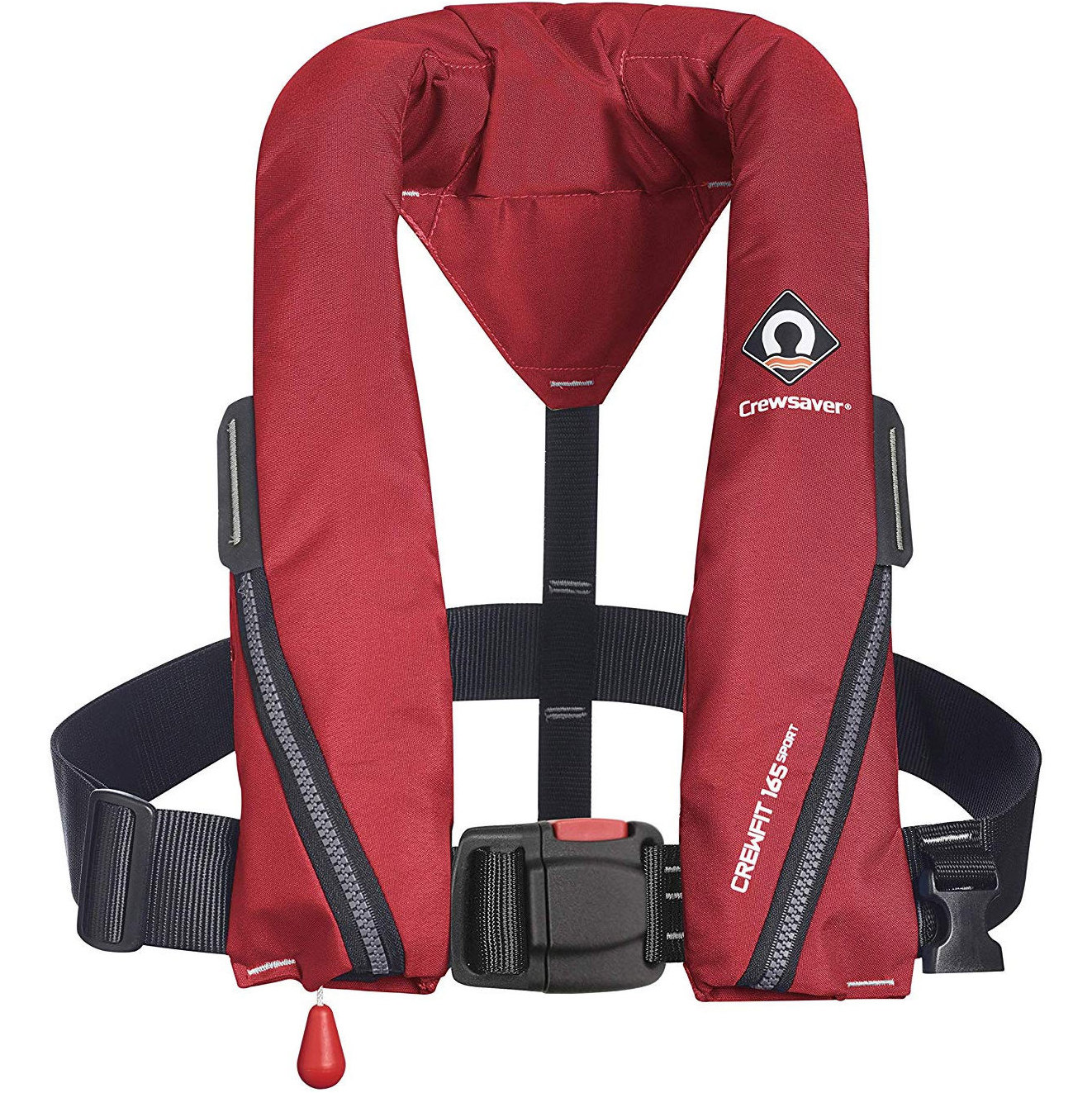 2026 Crewsaver Crewfit 165N Sport Automatic Lifejacket 9710RA - Red