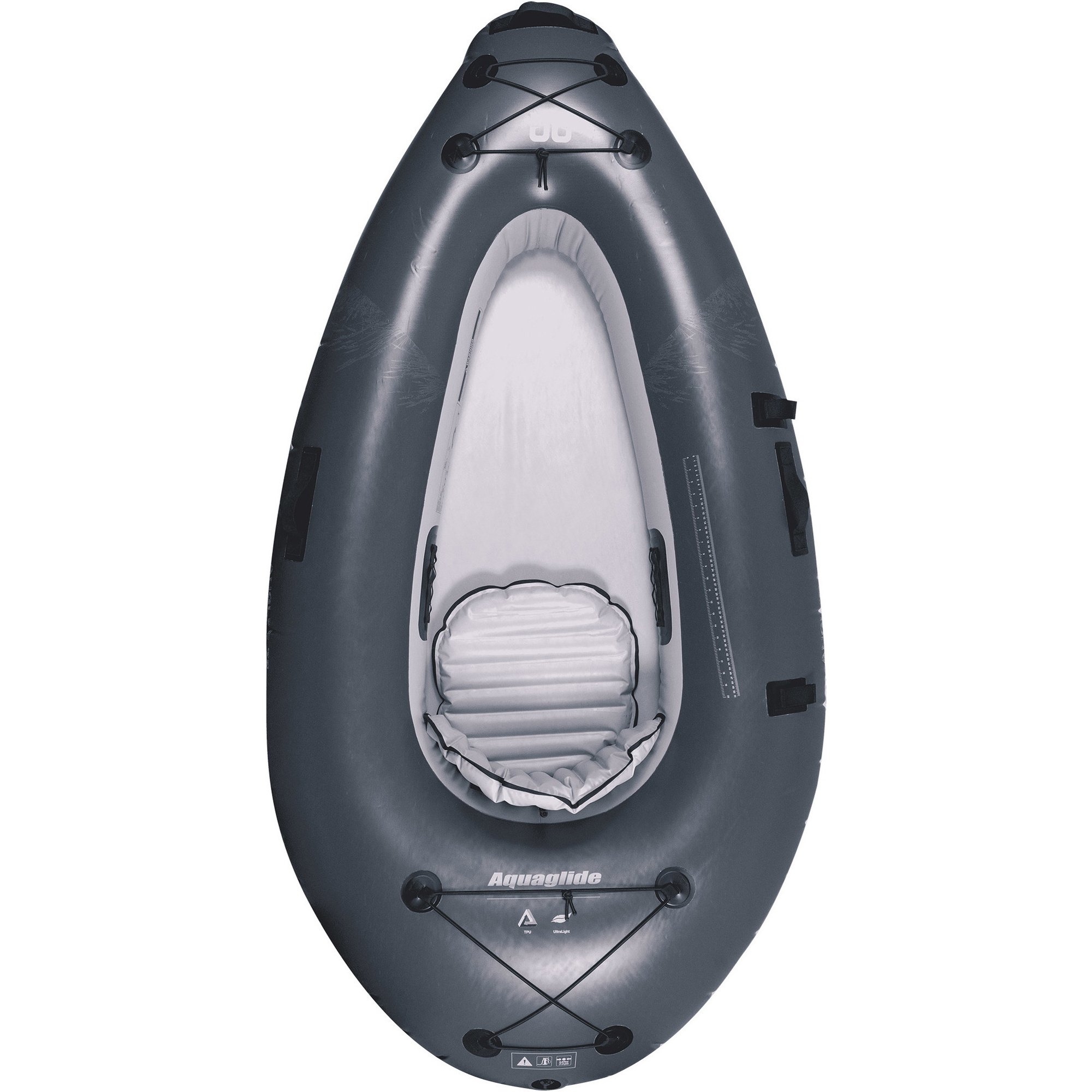 2026 Aquaglide Backwoods 75 Ultralight 1 Person Angler Kayak AGUL1 - Navy