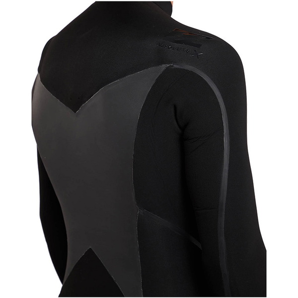 2018 Billabong Absolute X 5 / 4mm Brust Stepp Neoprenanzug SCHWARZ F45M20