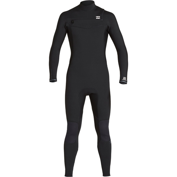 2020 Billabong Mens Furnace 5/4mm Chest Zip Anzug Schwarz Q45m06