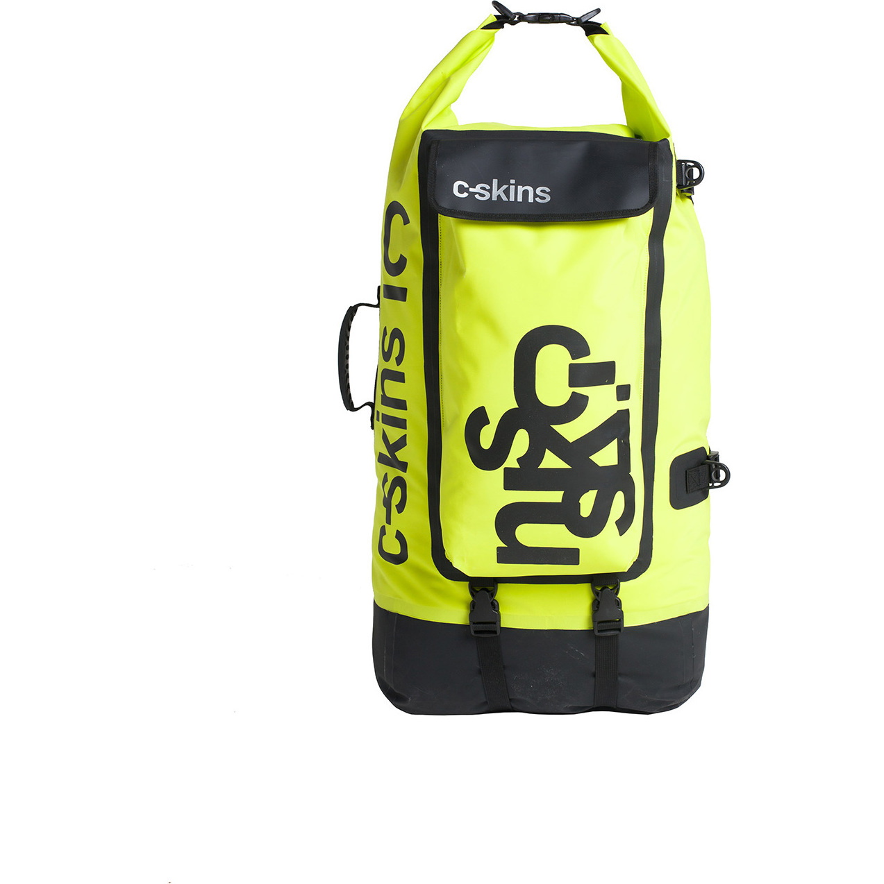 2026 C-skins Storm Chaser 80l Drybag C-dbp80 - Gelb Fluoreszierend